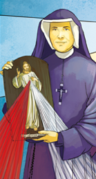 Epreuves de Dieu avec Sainte Faustine 3412-triptyque-du-sacre-coeur-de-jesus0