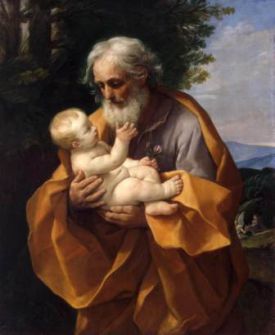 Mois de Saint Joseph  Guido_Reni_-_St_Joseph_with_the_Infant_Jesus_-_WGA19304
