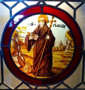 6 juin : Saint Claude de Besançon  Rondel_avec_la_figure_de_Saint_Claude