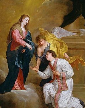 14 février : Saint Valentin de Terni St-Valentine-Kneeling-In-Supplication