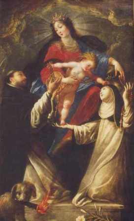 7 octobre : Notre-Dame du Rosaire TableauStDominique